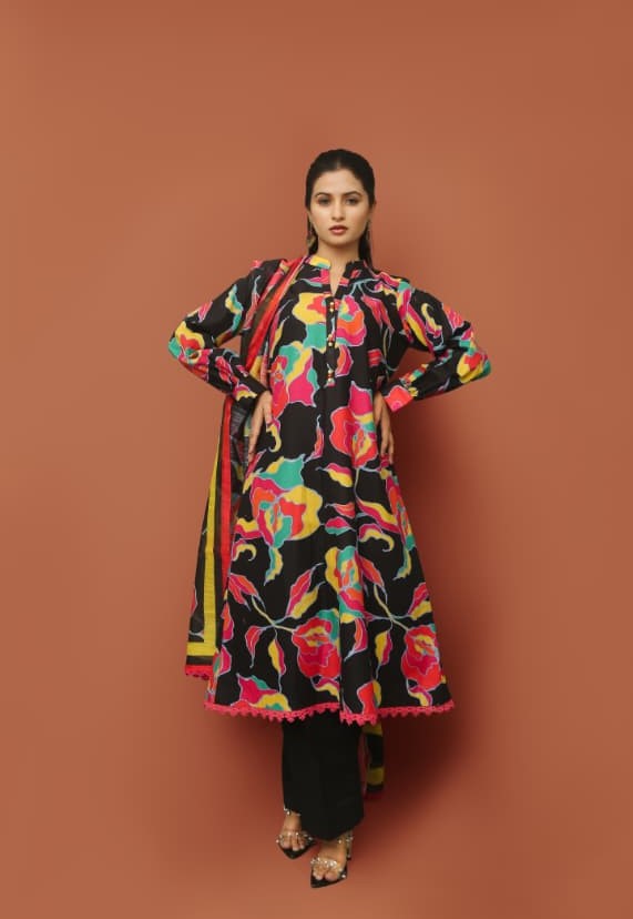 3PC LAWN SUIT