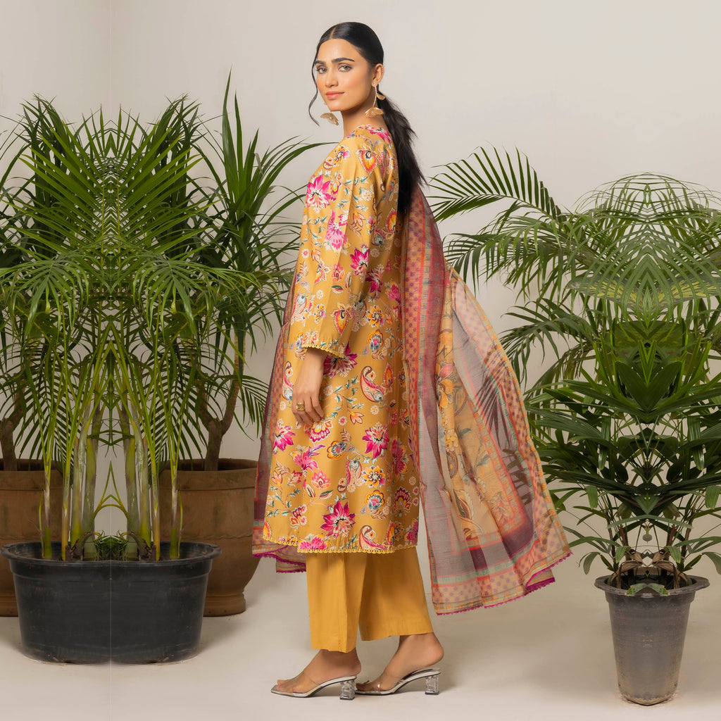 Marigold Muse 3-Piece Lawn – AB0017