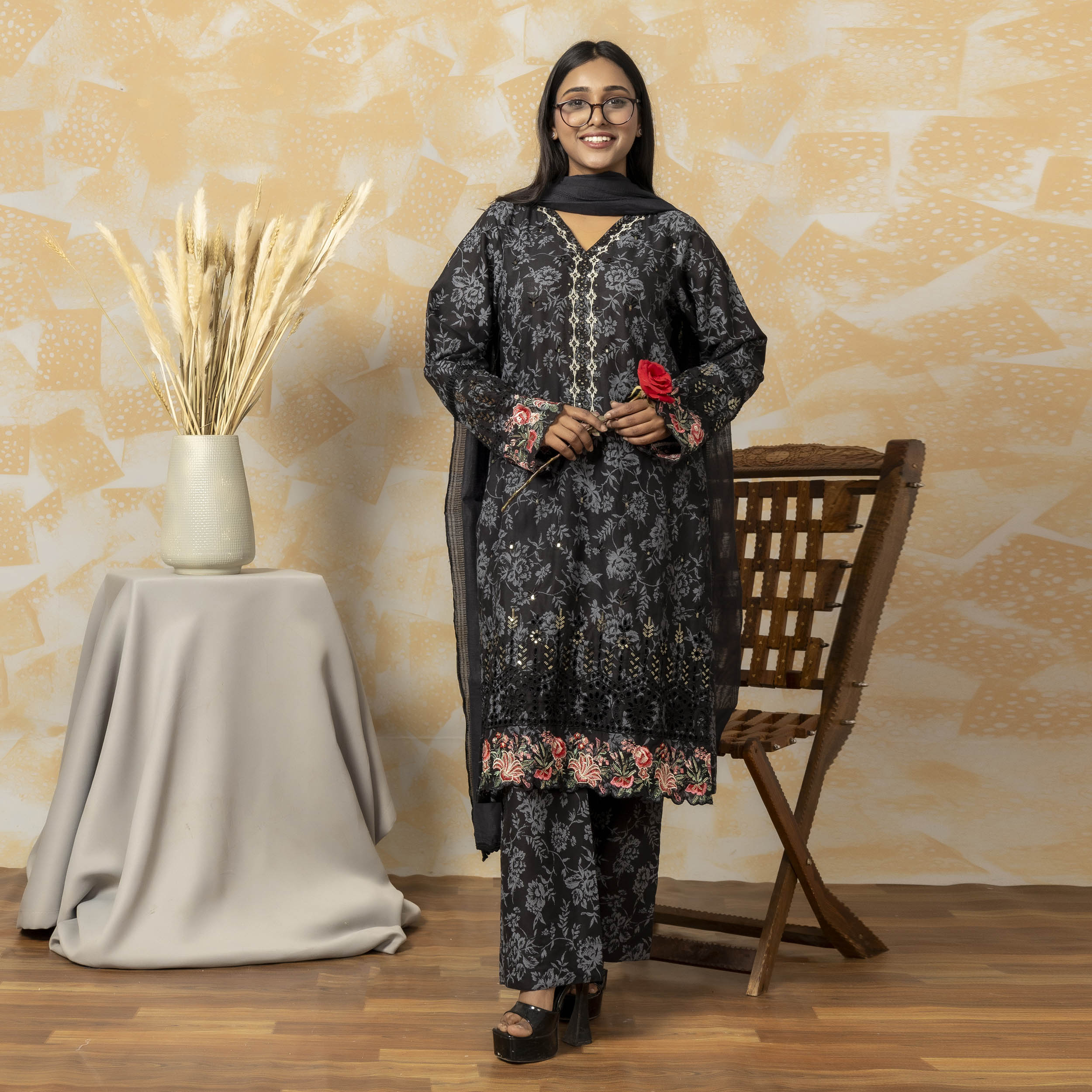 Midnight Rose 3PC – AB0028