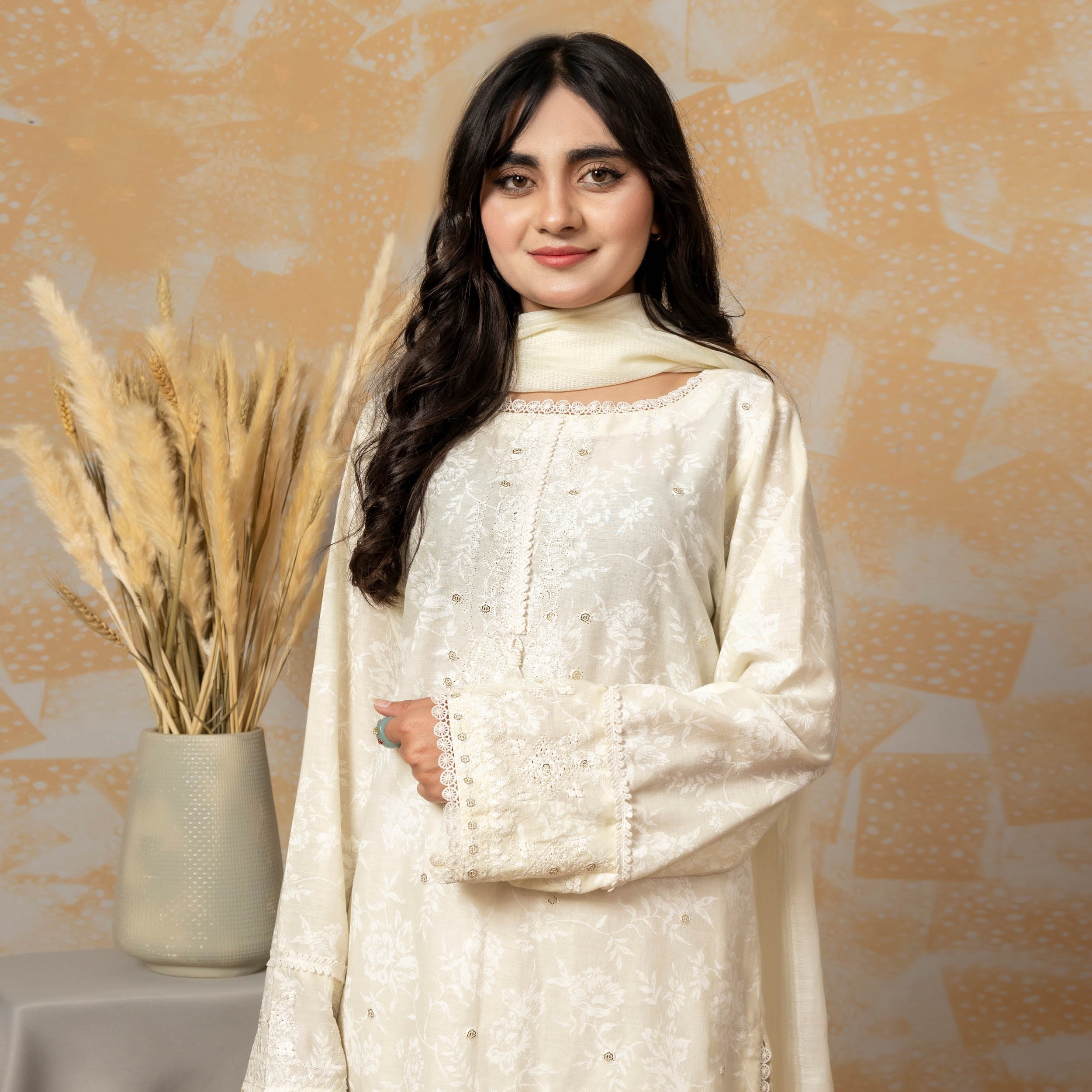 Ivory Grace 3PC – AB0020