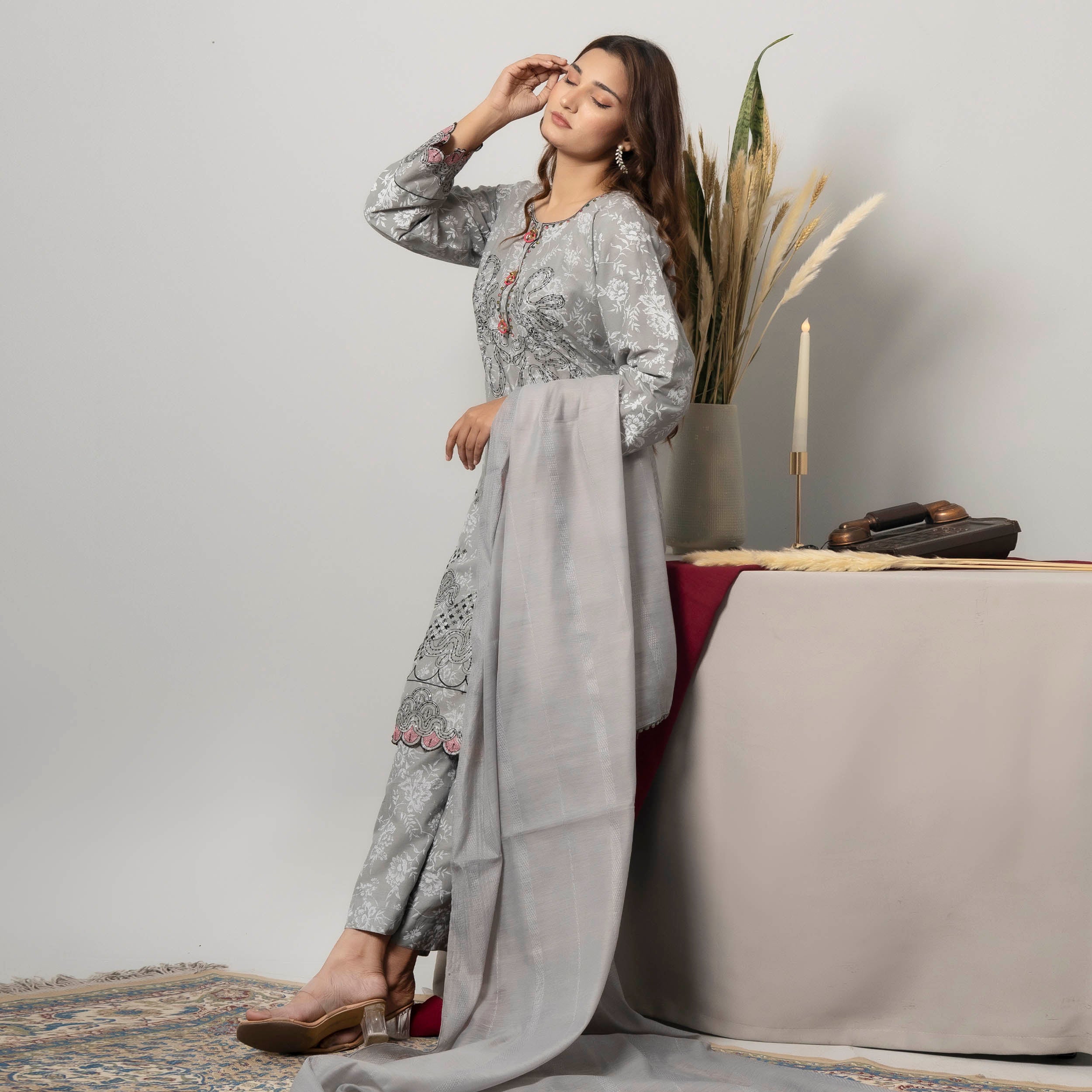 Silver Bloom 3PC – AB0030