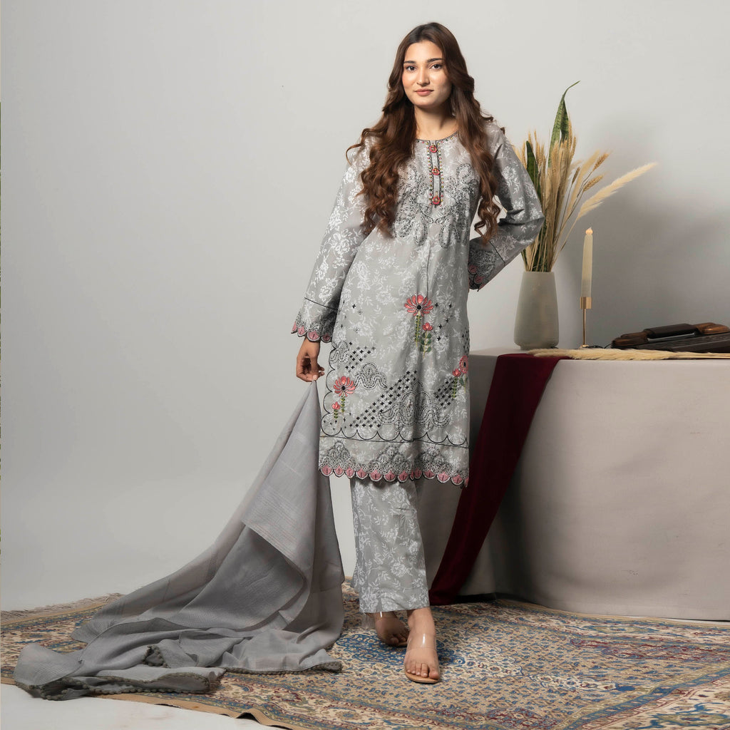 Silver Bloom 3PC – AB0030