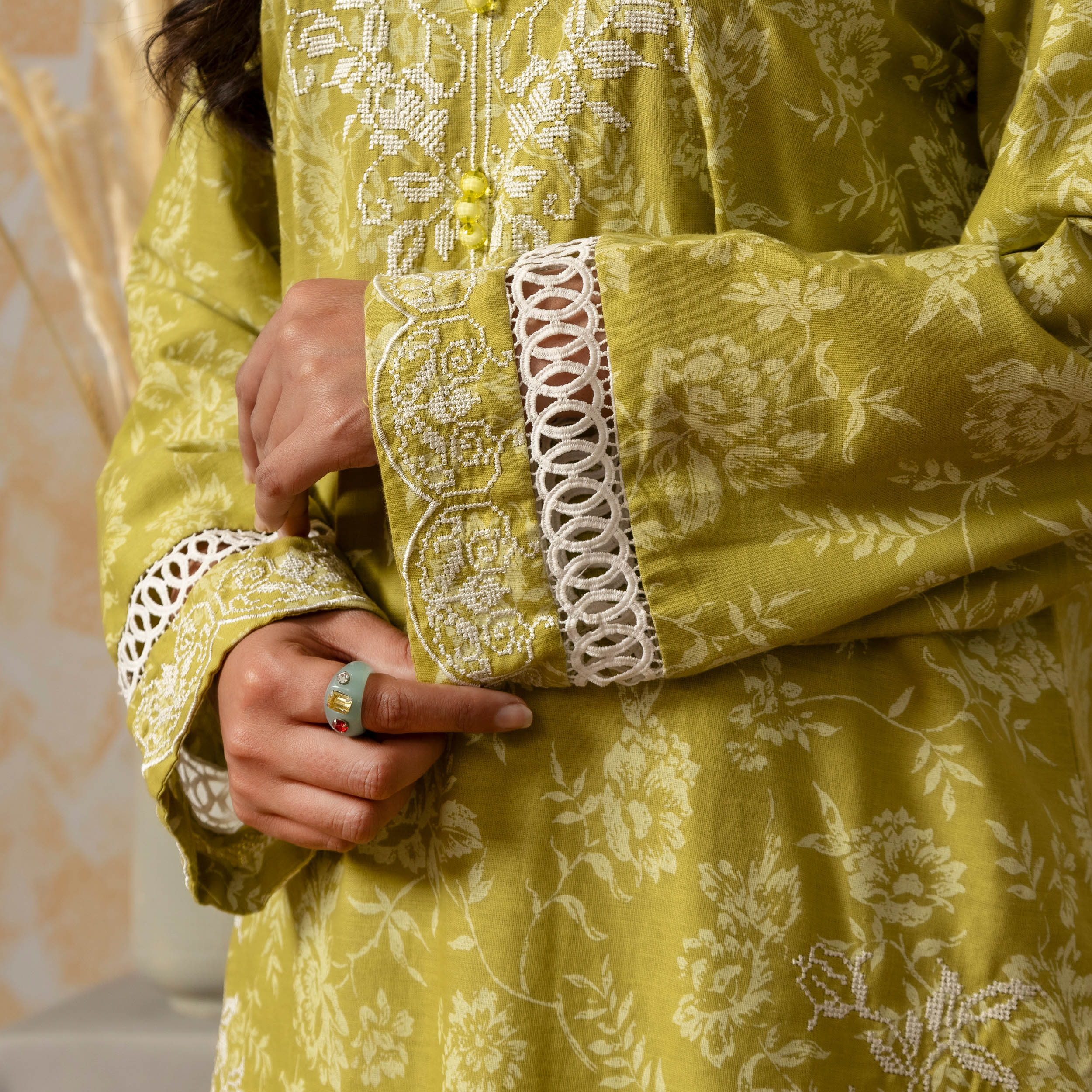 Olive Serenity 3PC – AB0024