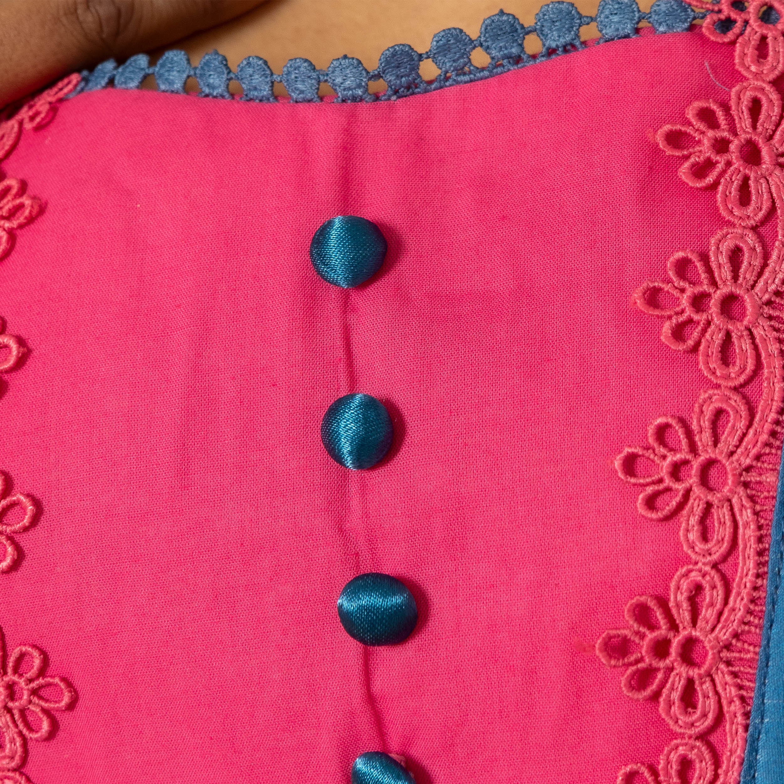 Teal Blossom 3PC – AB0025