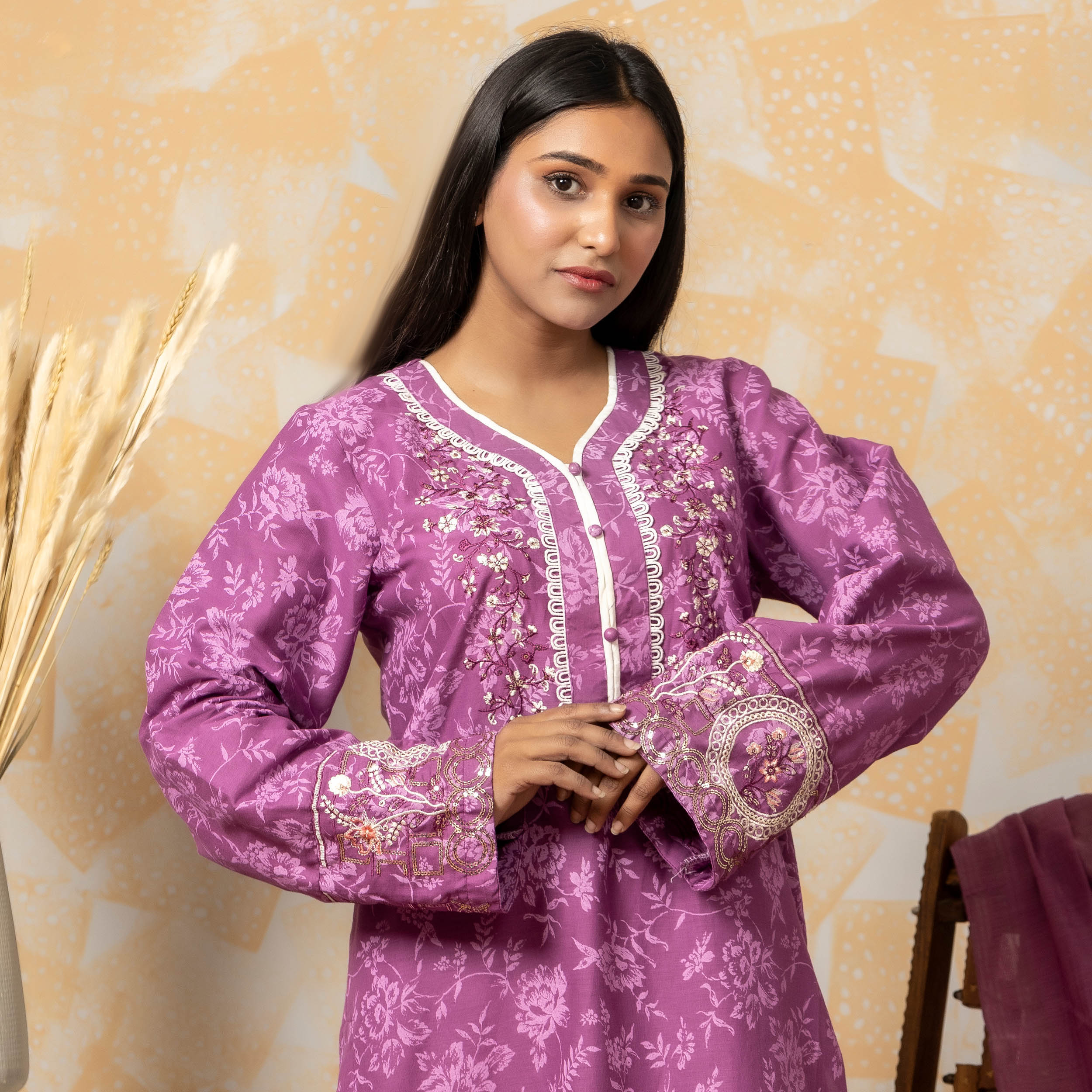 Plum Royale 3PC – AB0027