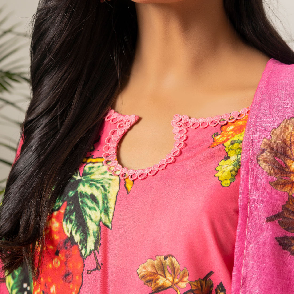 Berry Bloom 3-Piece Lawn – AB0010