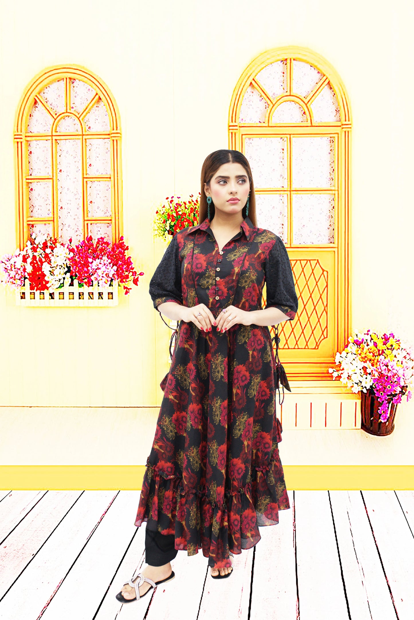 Elegant 3PC Lawn Suit – A Perfect Fusion of Style &amp; Grace