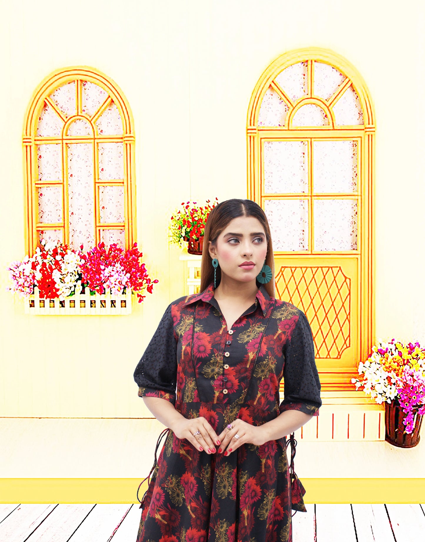 Elegant 3PC Lawn Suit – A Perfect Fusion of Style &amp; Grace