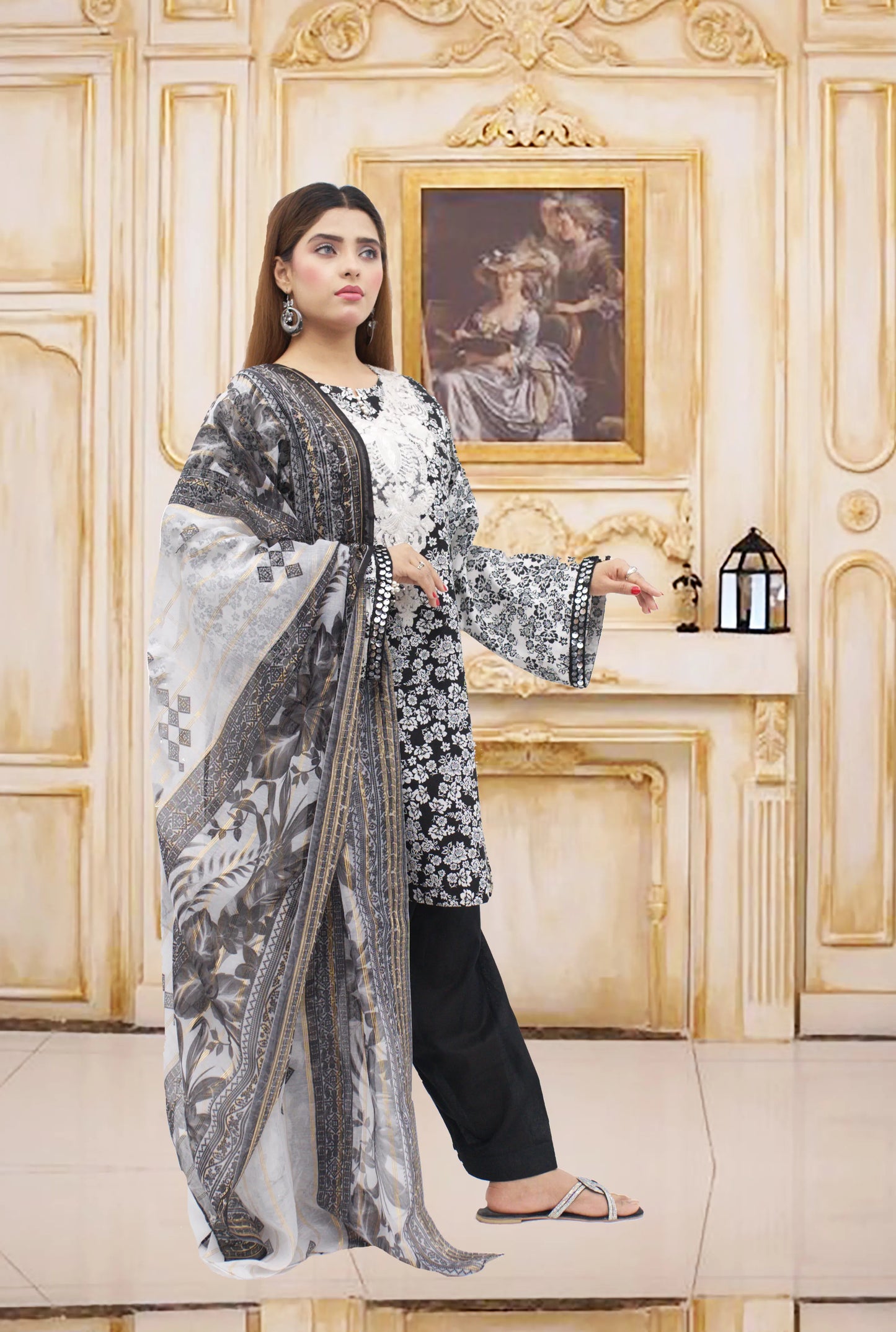 Elegant 3PC Lawn Suit – A Perfect Blend of Style &amp; Comfort